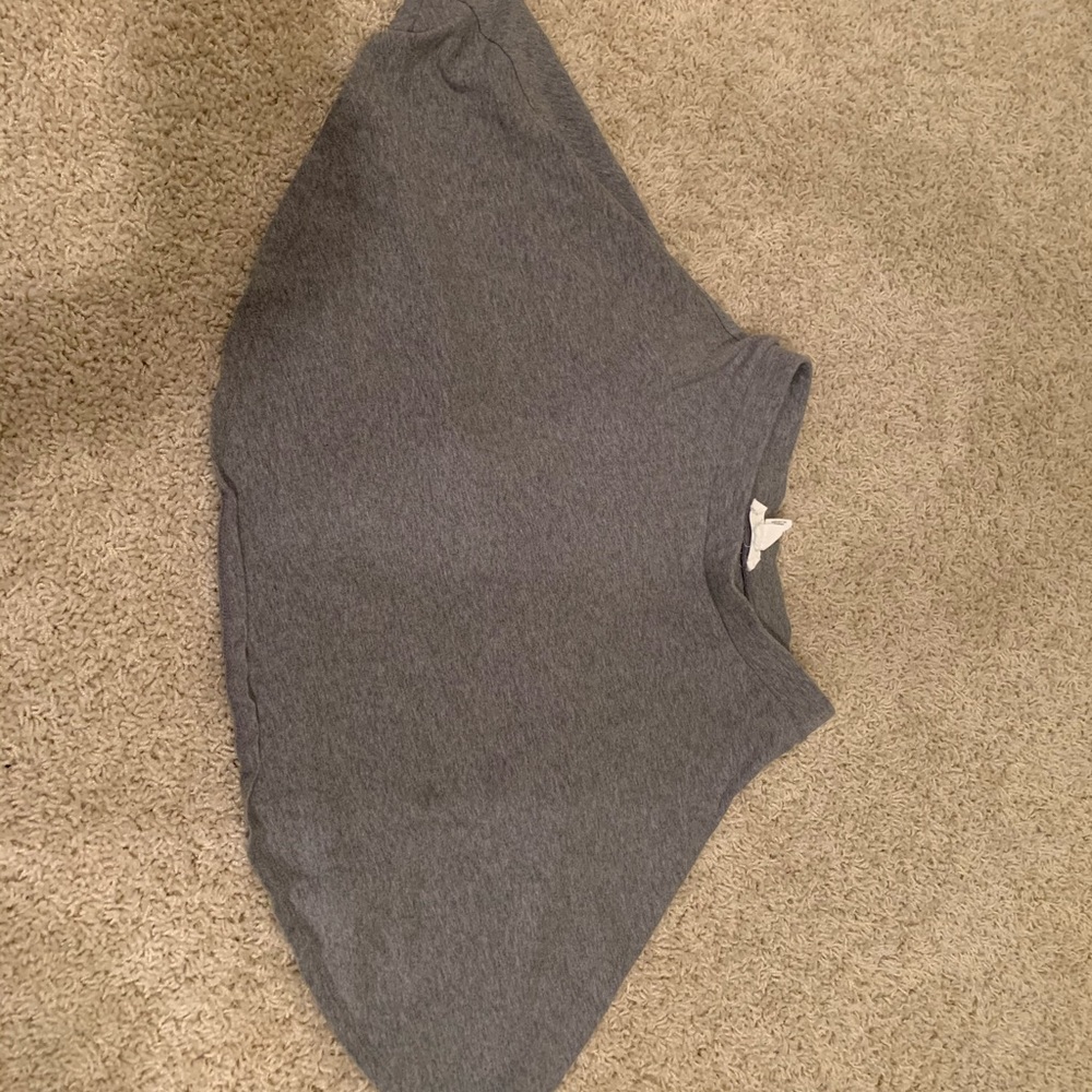 Gray skirt